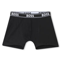Thumbnail for BOSS Set de 5 boxers para niño y teen, gris y negro