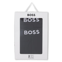 Thumbnail for BOSS Set de 2 boxers para niño y teen, ambos negros