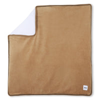 Thumbnail for BOSS Cobija para bebe reversible blanco y cookie