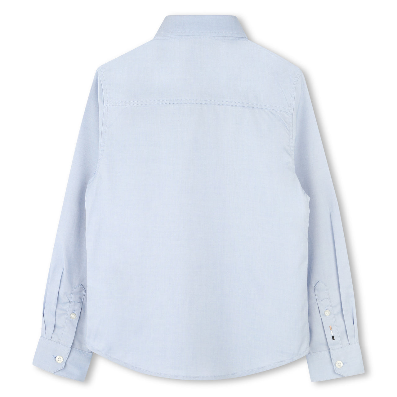 BOSS camisa de vestir para niño y teen azul claro