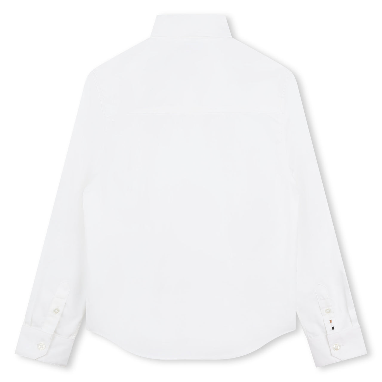 BOSS camisa de vestir para niño y teen blanca