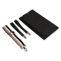 Thumbnail for BOSS Pañalera con accesorios color negro liso pequeño logo al frente