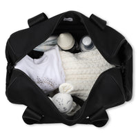 Thumbnail for BOSS Pañalera con accesorios color negro liso pequeño logo al frente