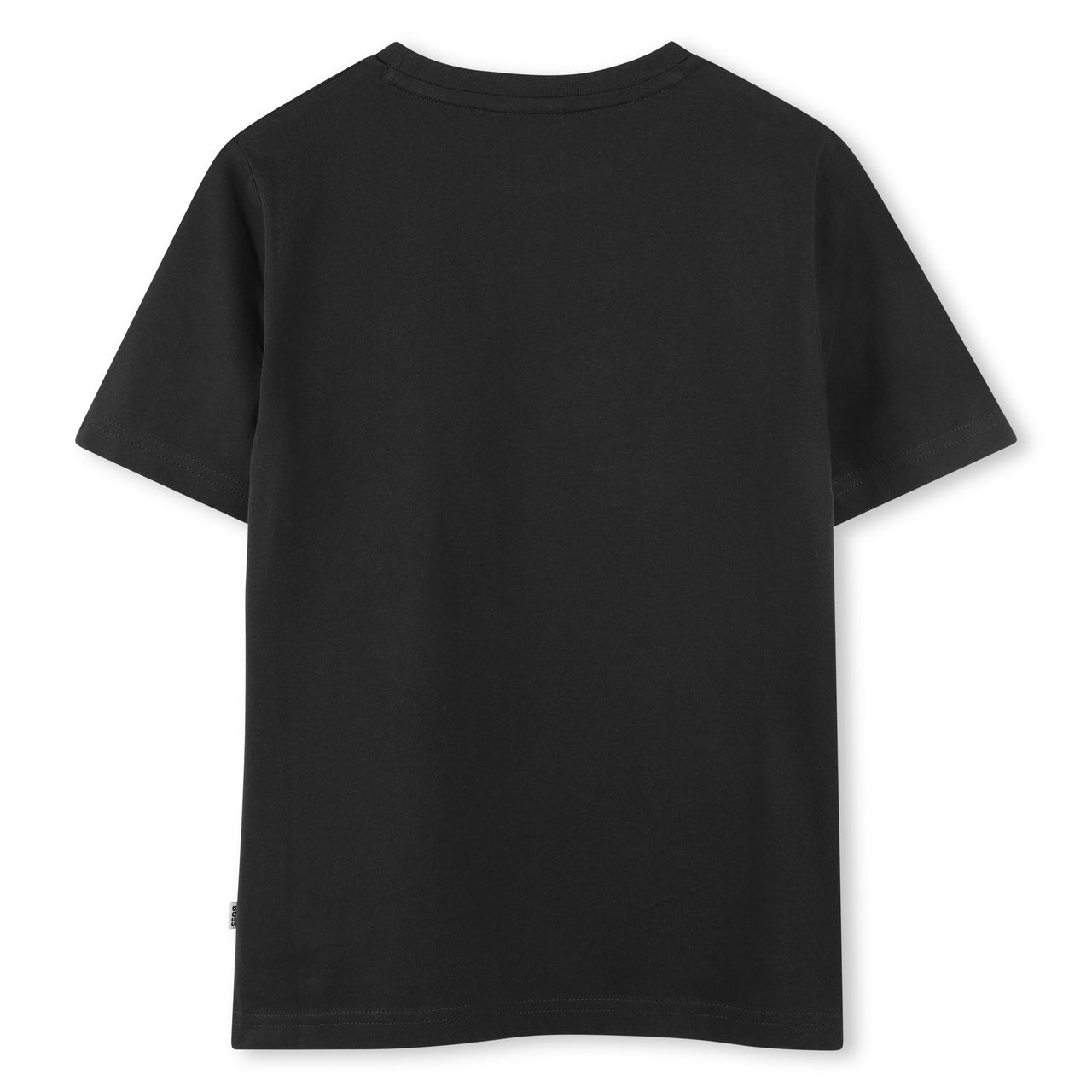 BOSS Set de 2 playeras para niño y teen una blanca otra negra pequeño logo estampado