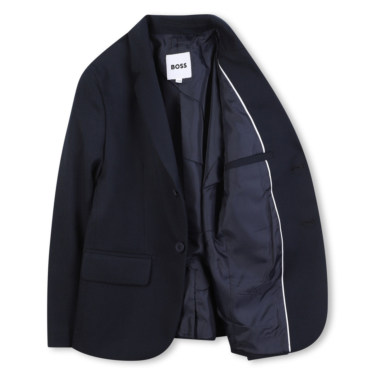 BOSS traje para niño y teen azul marino