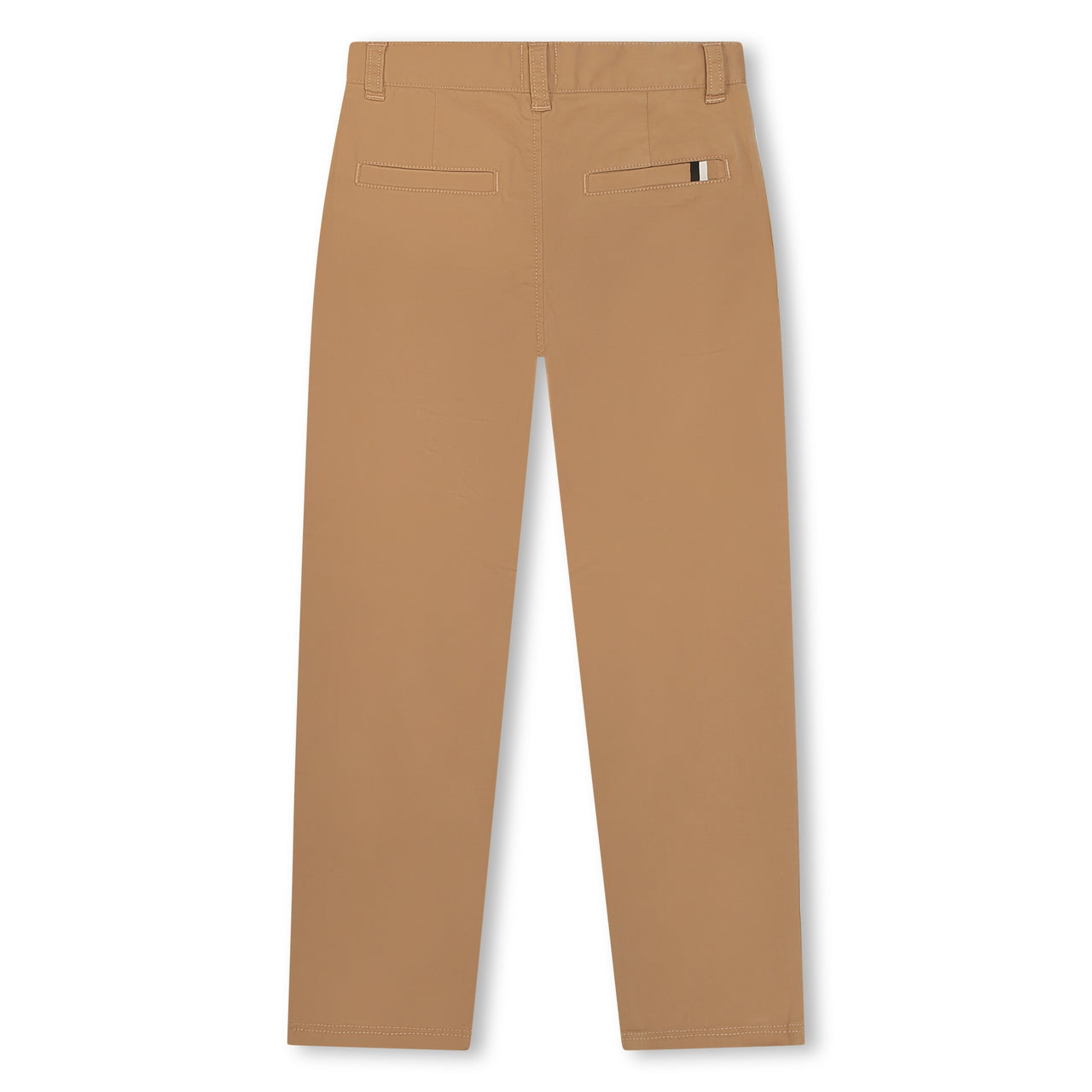 BOSS Pantalon de gabardina para niño y teen, color cookie