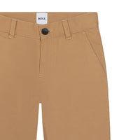 Thumbnail for BOSS Pantalon de gabardina para niño y teen, color cookie