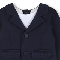 Thumbnail for Boss mameluco traje para bebe azul marino