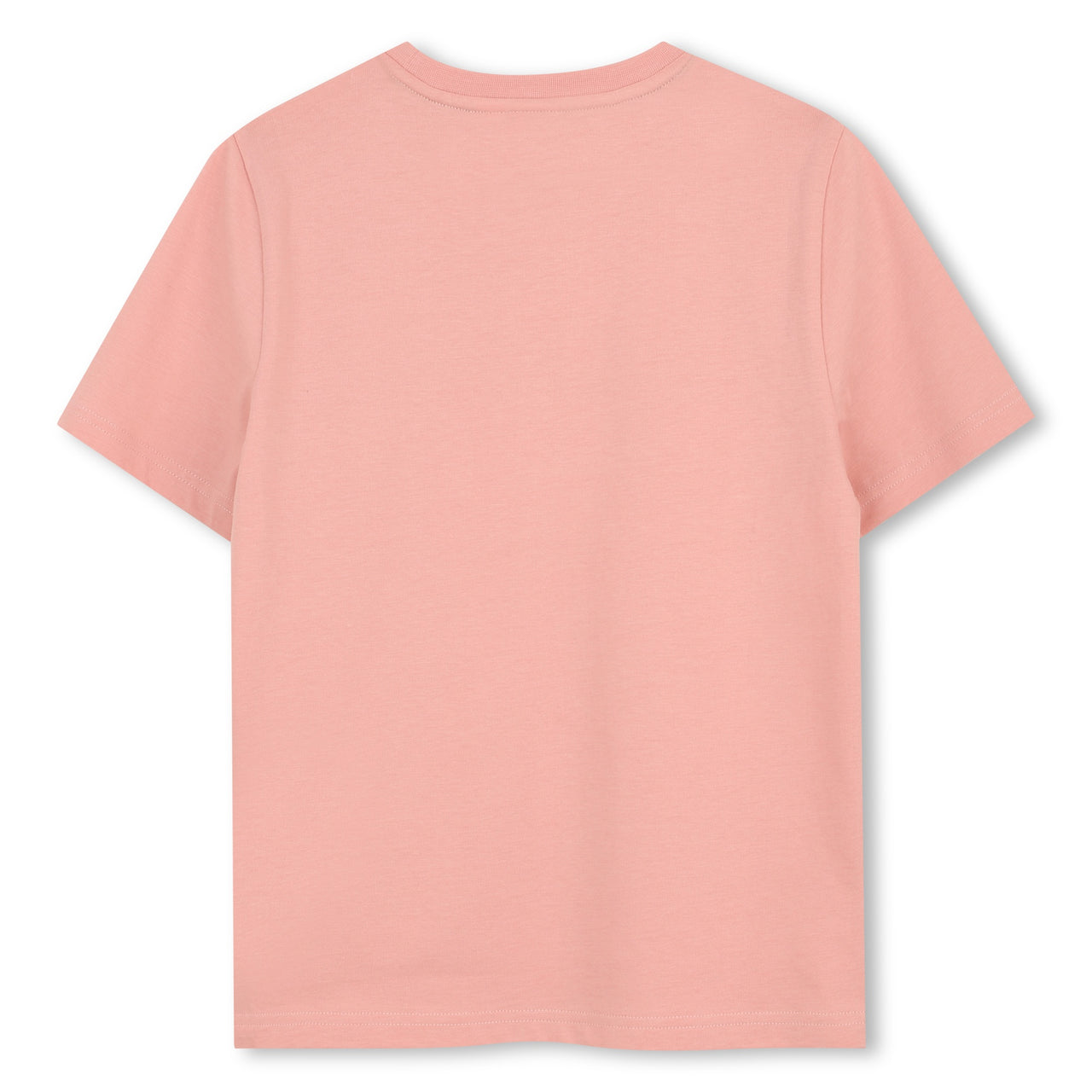 BOSS Playera para niño y teen Color rosa, logo, emblematico al frente