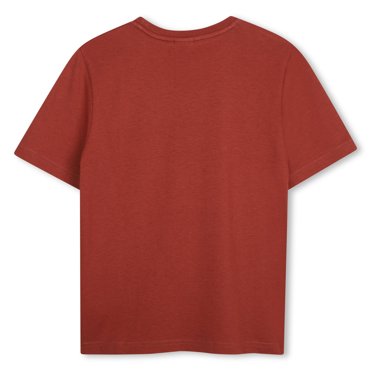 BOSS playera para niño y teen color vino logo al frente