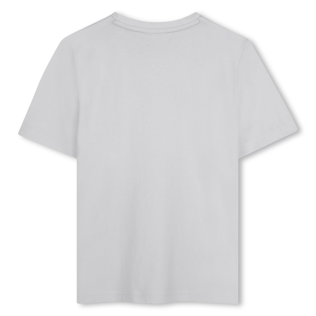 BOSS Playera para niño y teen Color gris, logo, emblematico al frente