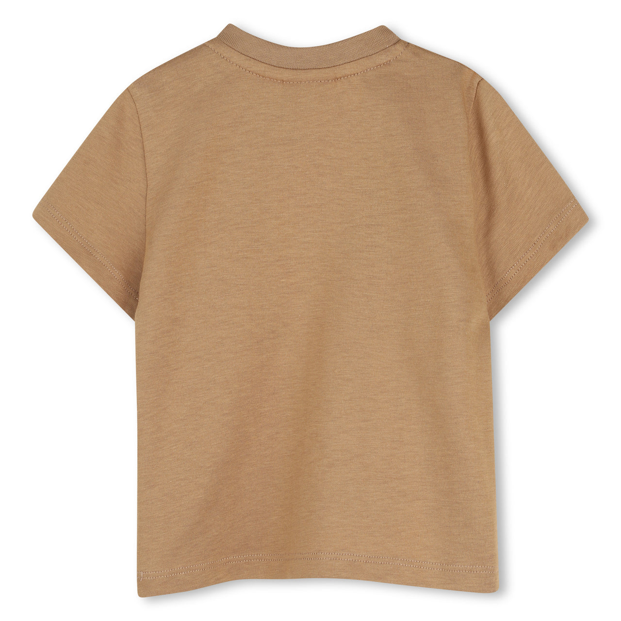 BOSS playera para bebe color arena logo al frente