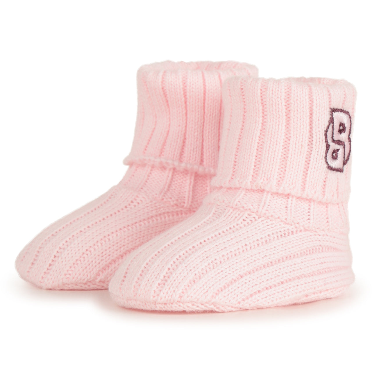 Boss zapatitos para bebe niña tejidos color rosa