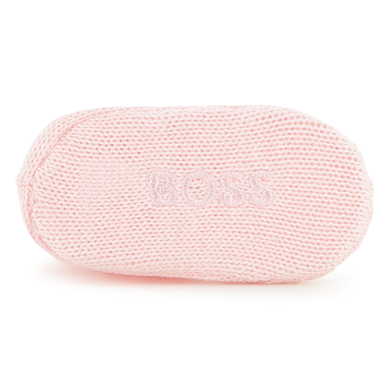 Boss zapatitos para bebe niña tejidos color rosa