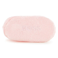 Thumbnail for Boss zapatitos para bebe niña tejidos color rosa