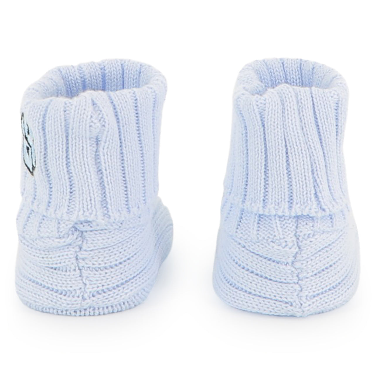 Boss zapatitos para bebe niño tejidos azul cielo