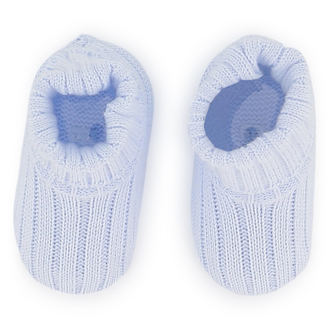 Boss zapatitos para bebe niño tejidos azul cielo