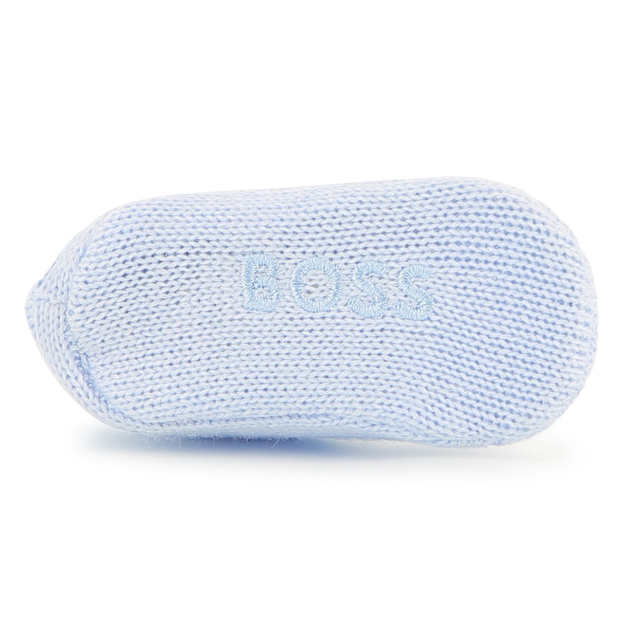 Boss zapatitos para bebe niño tejidos azul cielo