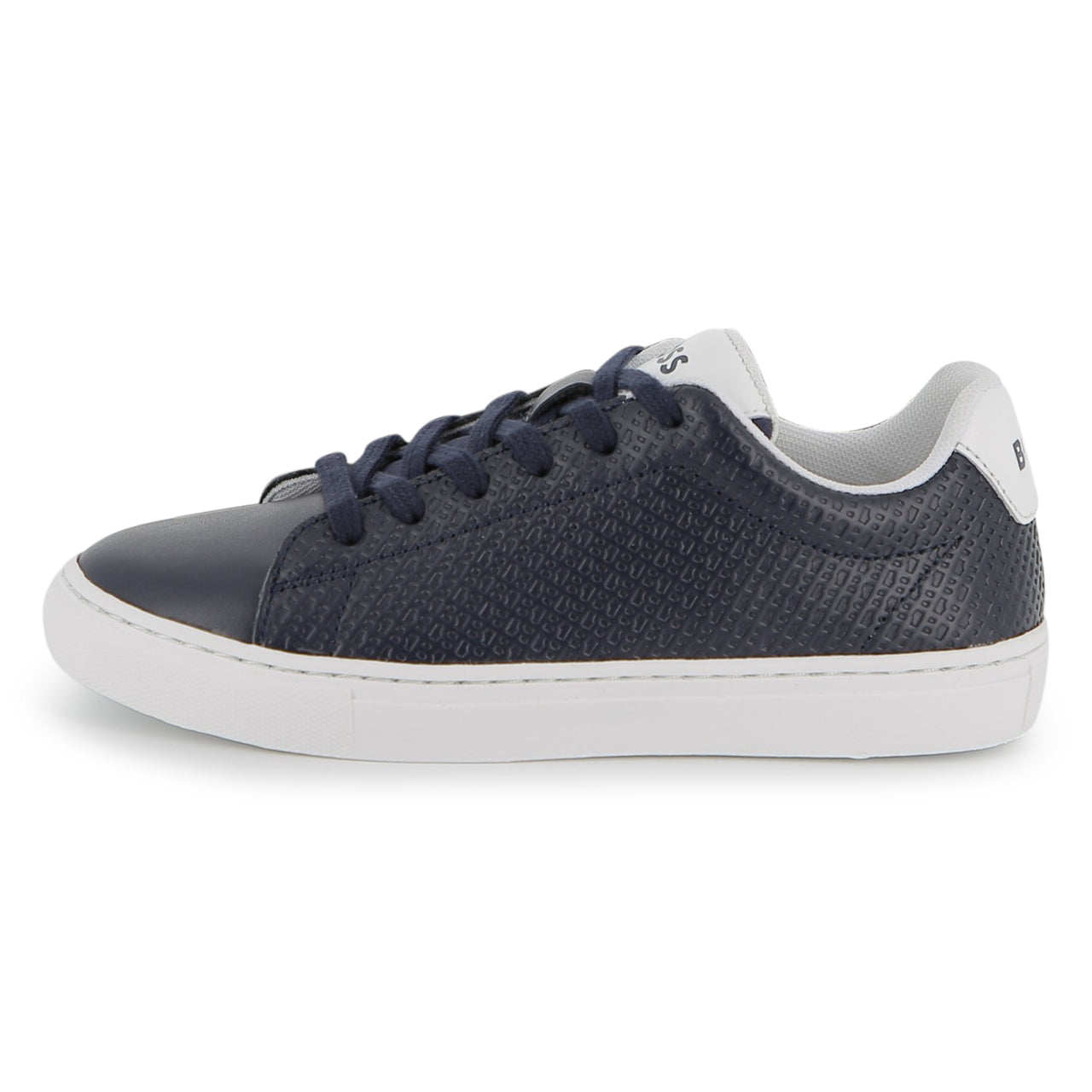 Boss tenis para niño y teen con agujetas all over monogram