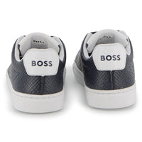 Thumbnail for Boss tenis para niño y teen con agujetas all over monogram
