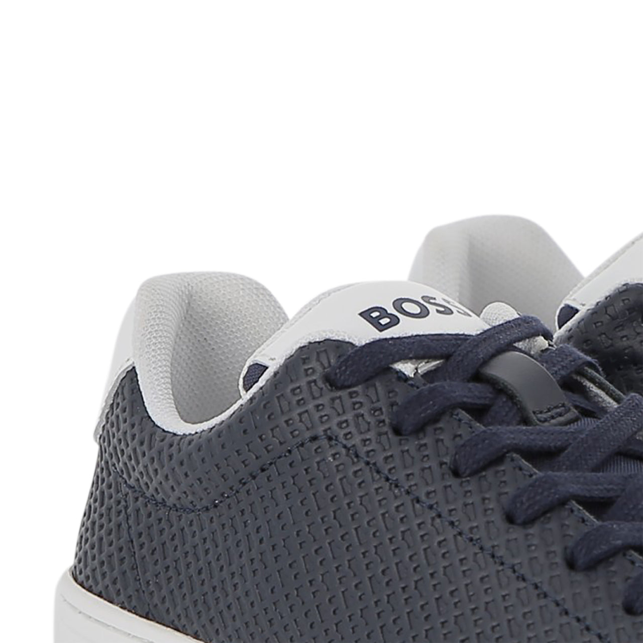 Boss tenis para niño y teen con agujetas all over monogram