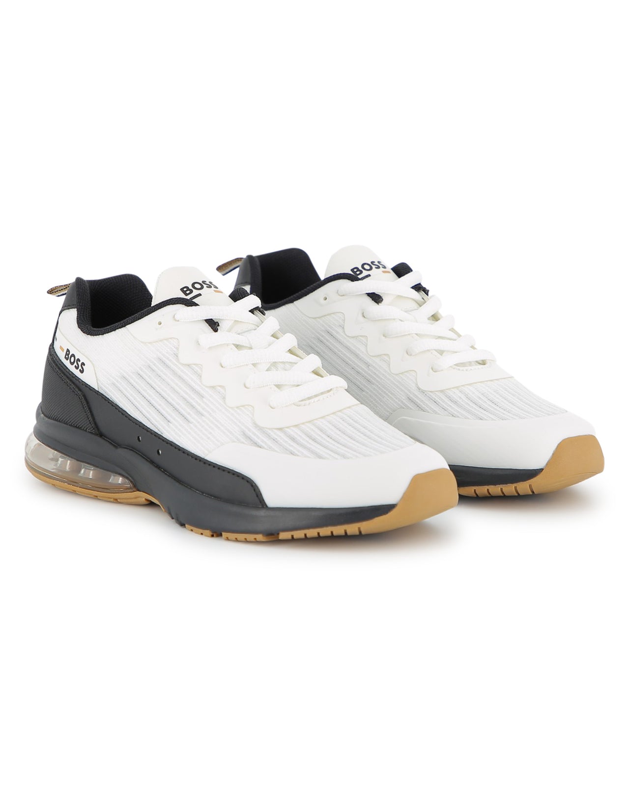Boss tenis para niño y teen con agujetas en 2 tonos