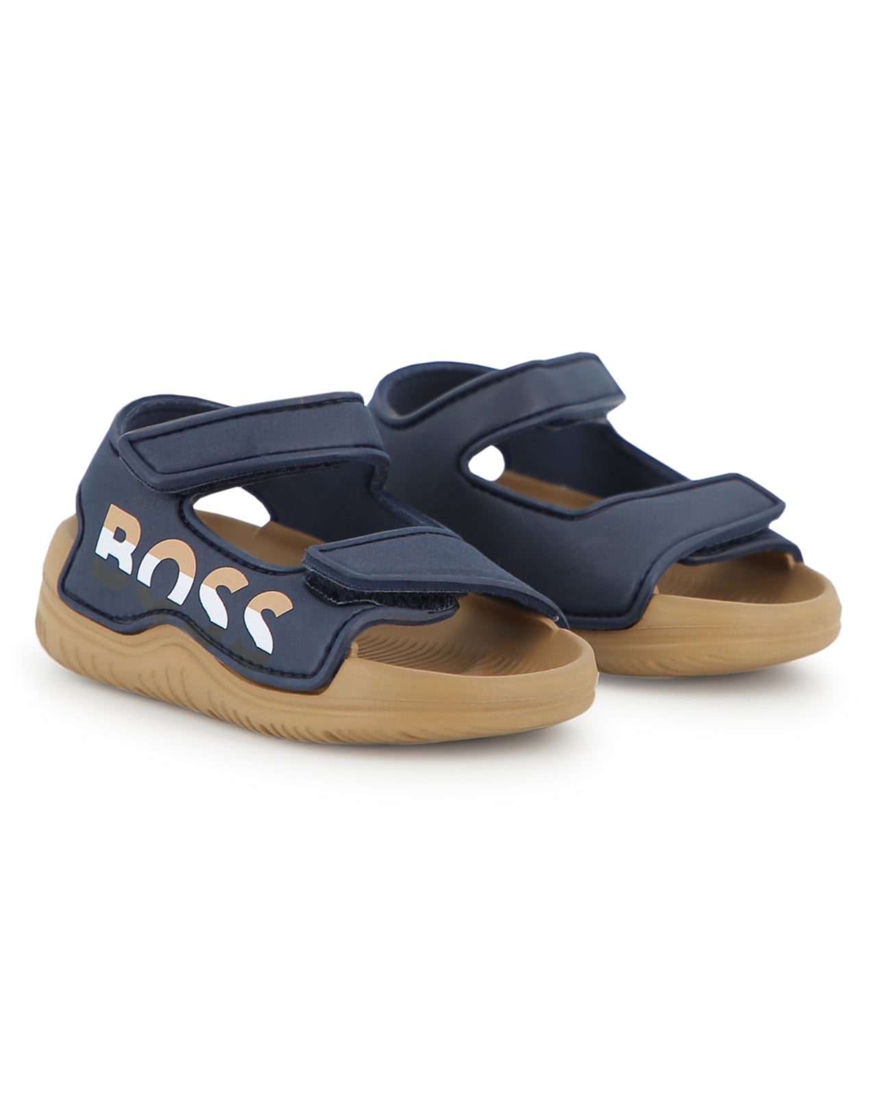 BOSS sandalia para bebe y niño, azul