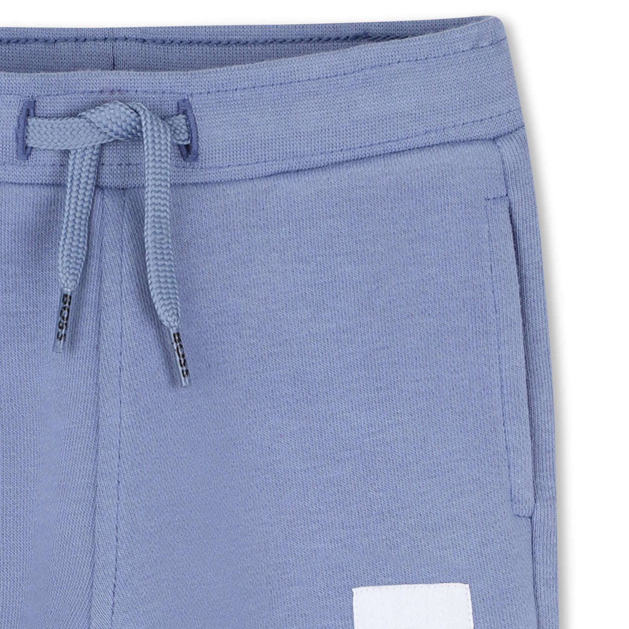 Boss set de pants para bebe azul logo cuadrado al frente