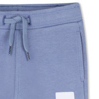 Thumbnail for Boss set de pants para bebe azul logo cuadrado al frente