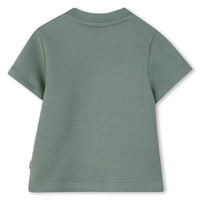 Thumbnail for BOSS Playera para bebe Color verde olivo, big logo