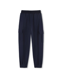 Thumbnail for BOSS Jogger Azul marino para niño y teen nylon