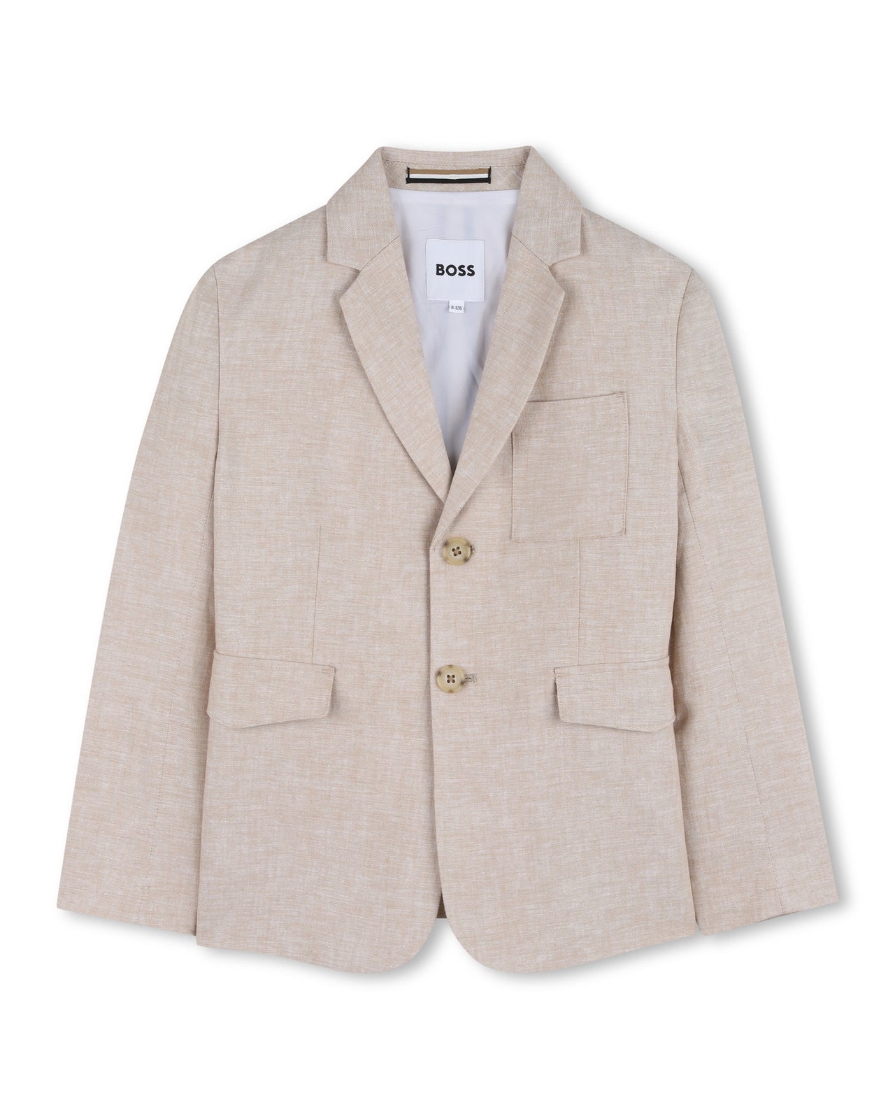 BOSS Traje para niño y teen color beige