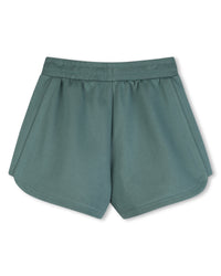 Thumbnail for BOSS Set de Sudadera con short para niña y teen color verde