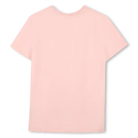 Thumbnail for BOSS Playera para niña y teen Color rosa, estampado al frente en color rosa