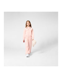 Thumbnail for BOSS Playera para niña y teen Color rosa, estampado al frente en color rosa con logo