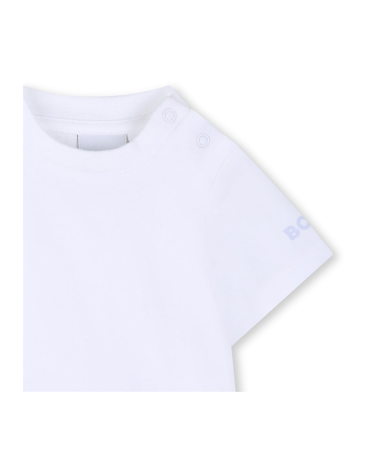 BOSS Set de overall y polo en rayas para bebe