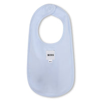 Thumbnail for BOSS Set de mameluco con gorrito y babero apar bebe azul cielo