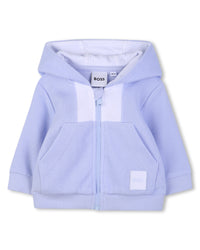 Thumbnail for BOSS Set de pants con playera para bebe azul cielo con capucha