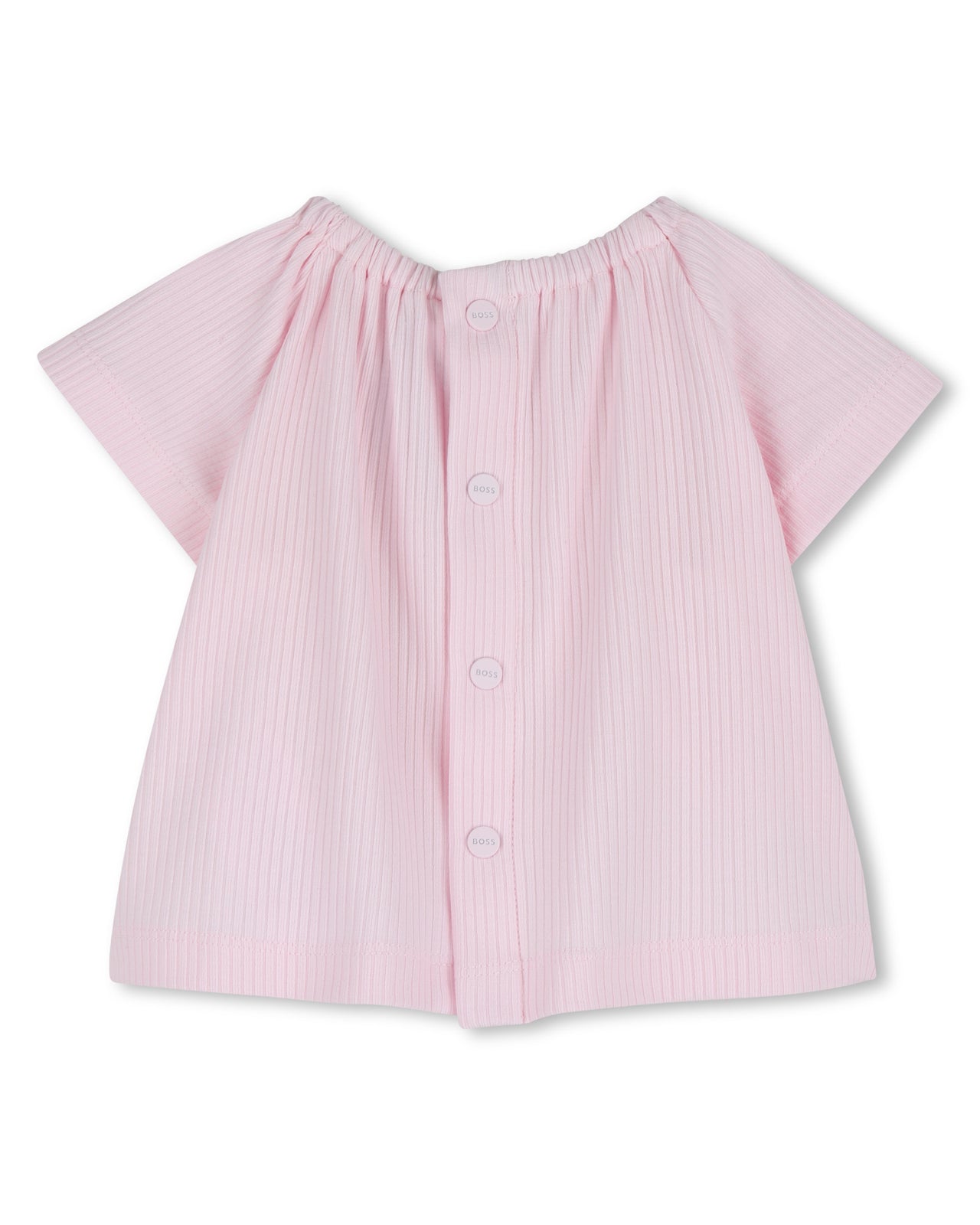 BOSS Set de vestido y leggins para bebe 2 tonos de rosa