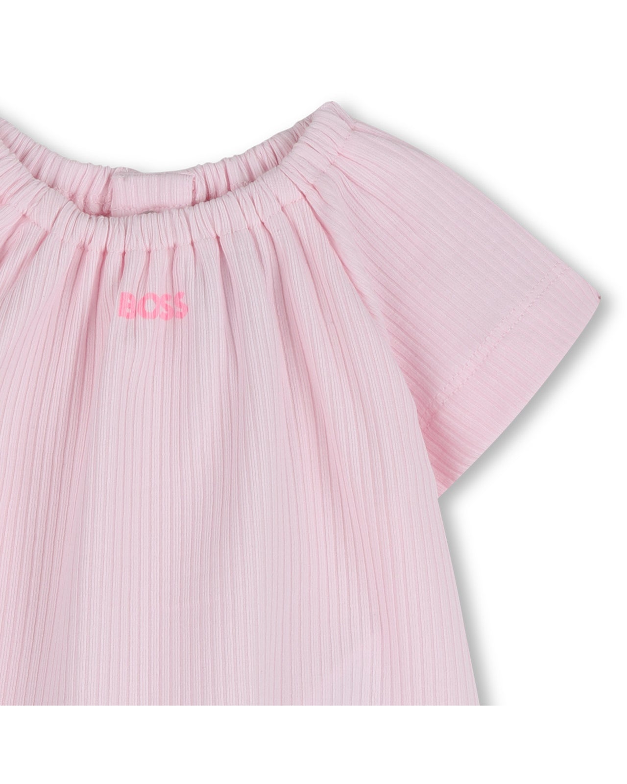 BOSS Set de vestido y leggins para bebe 2 tonos de rosa