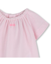 Thumbnail for BOSS Set de vestido y leggins para bebe 2 tonos de rosa
