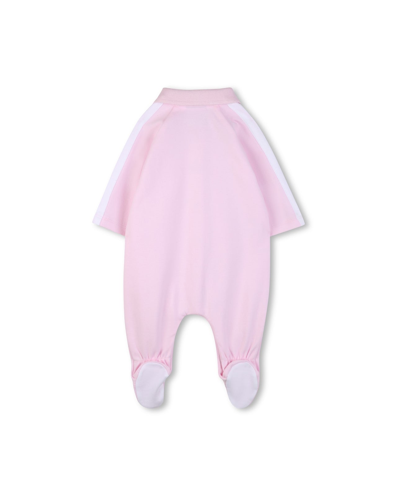 BOSS Mameluco con para bebe niña rosa logo gatito