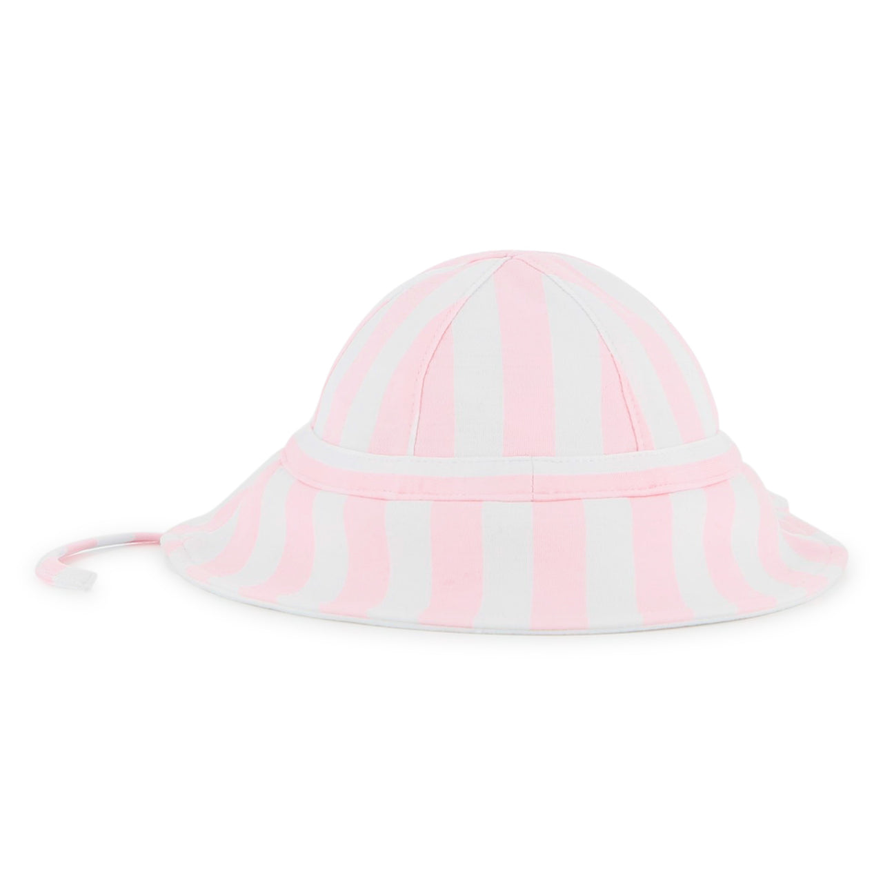 BOSS Gorro para bebe niña rosa rayado