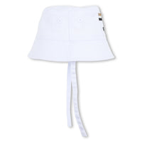 Thumbnail for BOSS Gorro para bebe unisex blanco lineas Boss