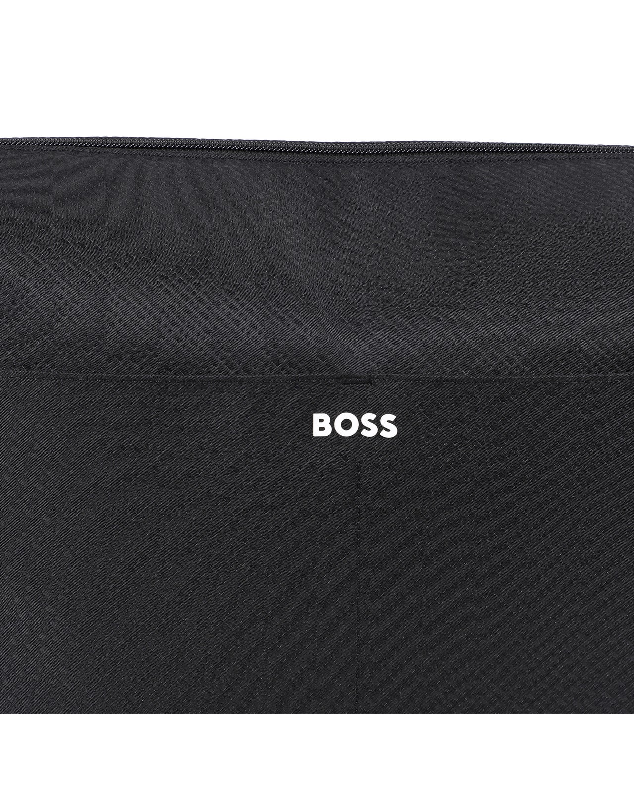 BOSS Pañalera con accesorios, ajustable, color negro all over print