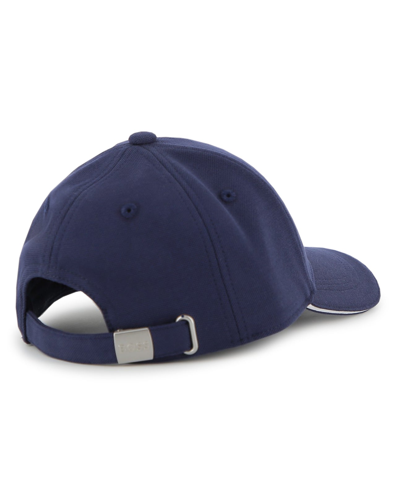 BOSS Gorra color marino para niño y teen logo bordado en azul