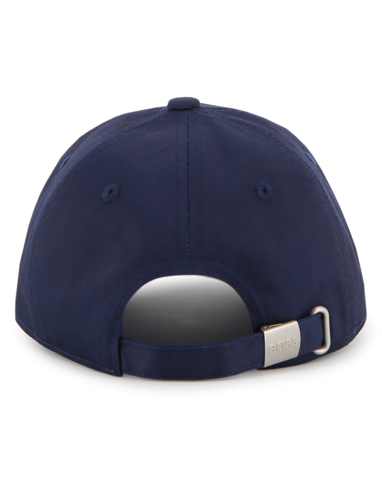 BOSS Gorra color marino para niño y teen aplicacion logo brillante