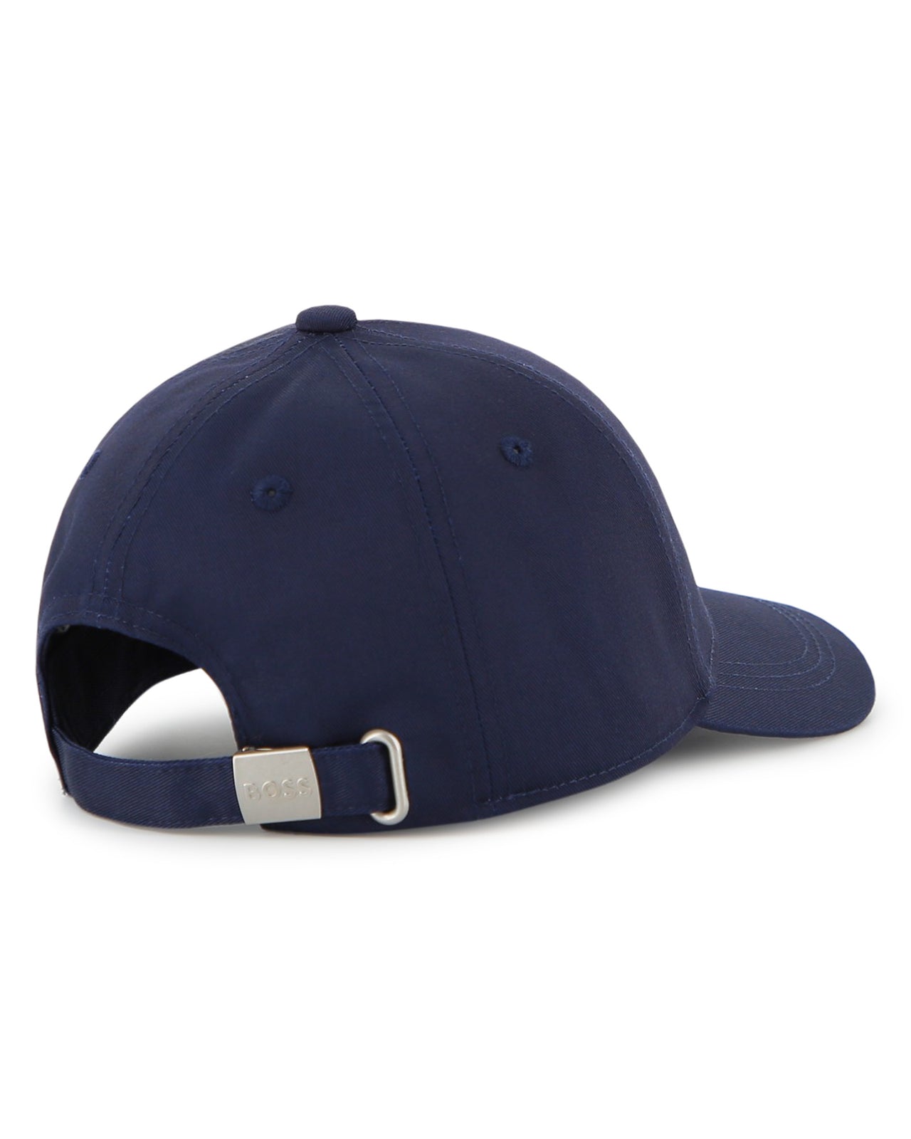 BOSS Gorra color marino para niño y teen aplicacion logo brillante