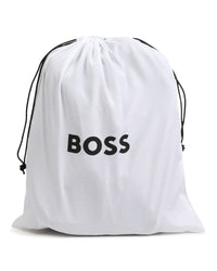 Thumbnail for BOSS Backpack para niño y teen con bolsa tipo piel beige detalles en negro