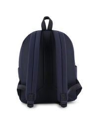 Thumbnail for BOSS backpack para niño y Teen color azul marino, bolsa frontal y laterales, luego al tono al frente